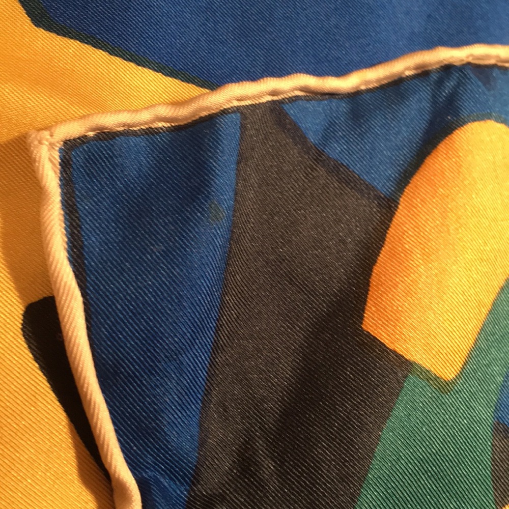 Silk scarf large size - Picture 6 of 8